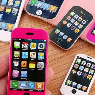 🍓raspberry🍓 gôm tẩy hình iphone dễ thương cho bé - gôm tẩy iphone nhỏ kích thước 5.5 x 3cm
