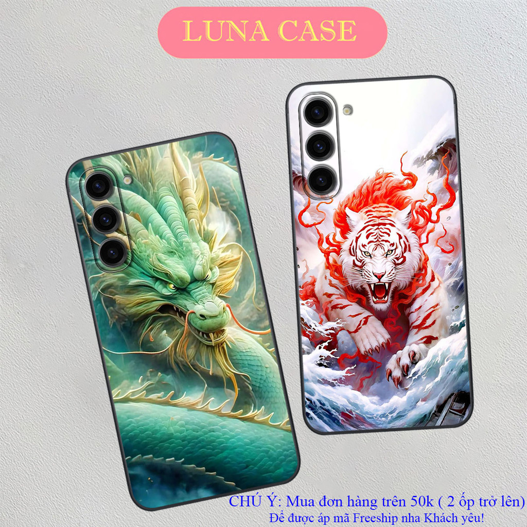 Ốp lưng Samsung S24 / S24 Plus / S24+ / S24 Ultra hình rồng hổ siêu ngầu LUNA CASE