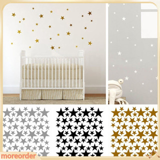 (MORE) Set 39 miếng đề can hình ngôi sao 5 cánh kích thước 3-5cm dùng trang trí nội thất độc đáo