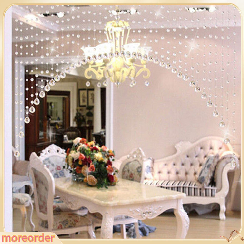 Rèm Cửa Hạt Thủy Tinh Dài 1m Thời Trang