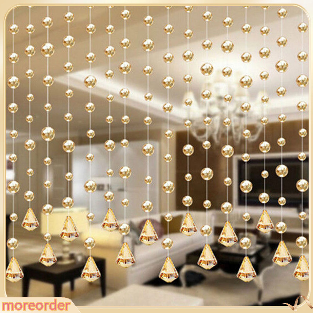 Rèm Cửa Hạt Thủy Tinh Dài 1m Thời Trang