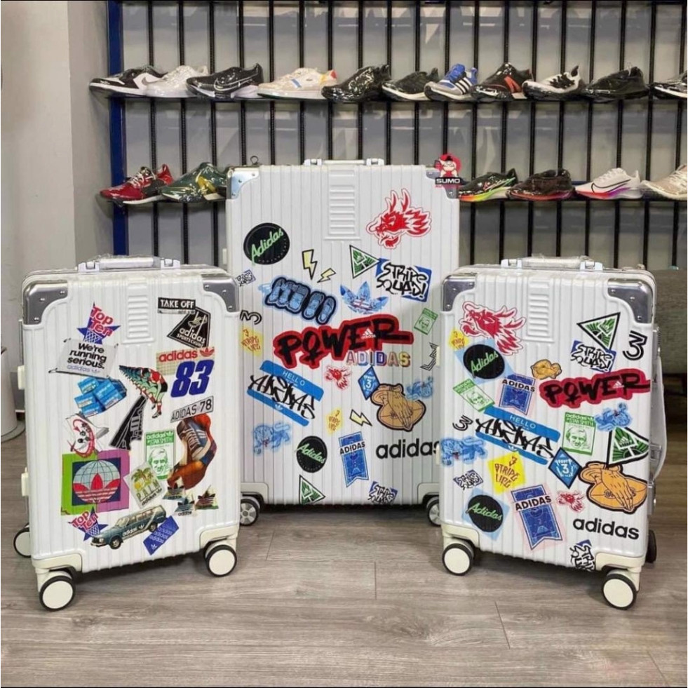 Vali ADIDAS - 20inch/24inch/28inch - MÀU TRẮNG