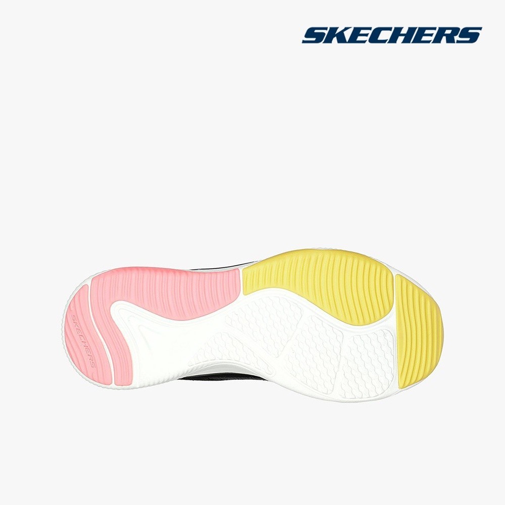 SKECHERS - Giày sneakers nữ cổ thấp DLux Fitness 149834-BKMT