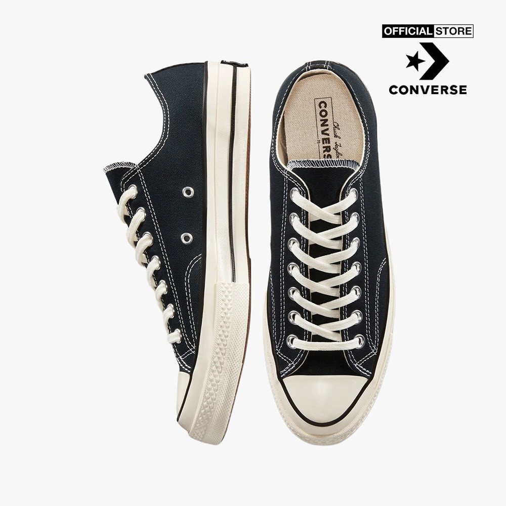 CONVERSE - Giày sneakers cổ thấp unisex Chuck Taylor All Star 1970s 162058C-0000_BLACK