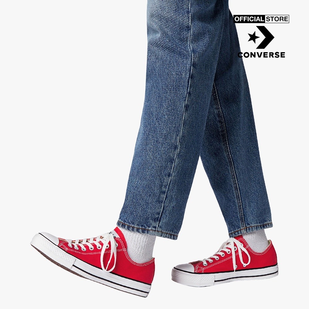 CONVERSE - Giày sneakers cổ thấp unisex Chuck Taylor All Star Ox M9696C-0000_RED