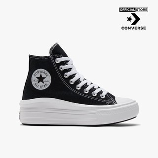 Converse - giày sneakers nữ cổ cao chuck taylor all star move 568497c-0000_black