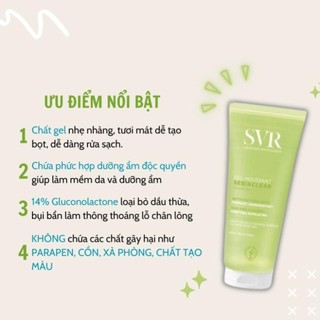 Sữa rửa mặt cho da dầu mụn SVR 200ml