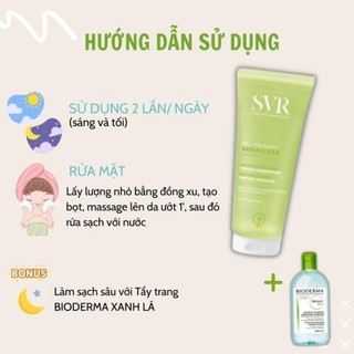 Sữa rửa mặt cho da dầu mụn SVR 200ml