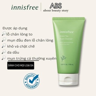 Sữa Rửa Mặt Innisfree Trà Xanh 150ml