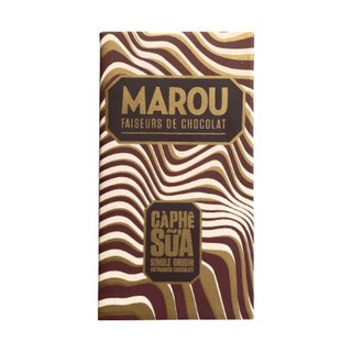 (ShipHỏaTốc) MAROU - Socola Vị Cà Phê Sữa, Single Origin Vietnamese Chocolate, Milk Coffee (80g)