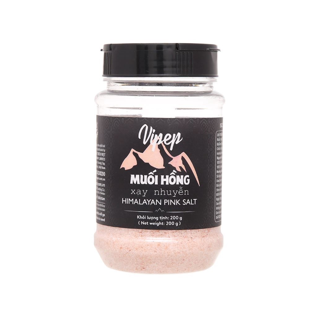 Muối Hồng Xay Nhuyễn, Himalayan Pink Salt, Fine  - VIPEP