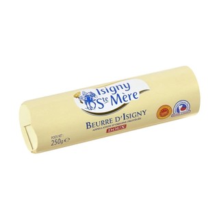 Bơ lạt dạng thỏi, beurre d`isigny, doux - unsalted butter - isigny sainte mere