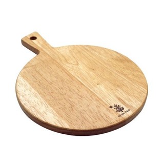 Thớt tròn quai vát, round wooden chopping board with handle - go duc thanh