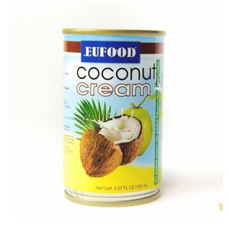 Nước cốt dừa đậm đặc, coconut cream, 5.57 fl oz - eufood