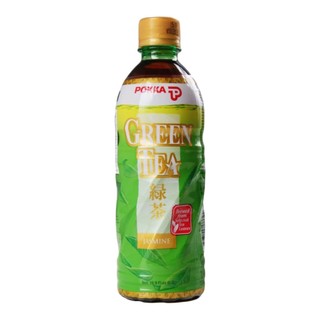 Pokka - trà xanh hoa lài, jasmine green tea, 16.9 fl oz