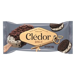 Kem cookie & cream, clédor, cookie & cream bar - binggrae