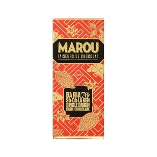 Marou - socola đen nguyên chất, ba ria 76% single origin dark chocolate