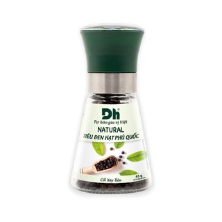 Tiêu đen hạt phú quốc, natural phu quoc whole black pepper - dh foods