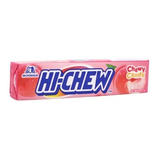Kẹo mềm trái cây hương đào, hi-chew, peach chewy fruit candy - morinaga