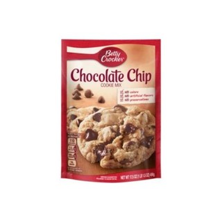 Bột làm bánh cookie socola, chocolate chip cookie mix, 17.5 oz - betty crocker