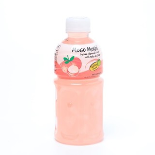 Nước vải thạch dừa, mogu mogu, coconut flavored drink with nata de coco - sappe