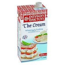 Kem sữa, la crème, patisserie & cuisine, uht whipping cream, 35% - paysan breton