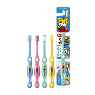 Bàn chải đánh răng cho bé, kids toothbrush, age 4 - 6 years - sunstar