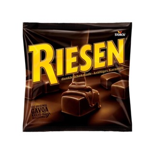 STORCK - Kẹo Socola Đen Nhân Caranmel, Riesen, Dark Chocolate Caramel Chewy Candy