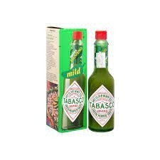 Sốt ớt xanh, mcilhenny co. green pepper sauce - tabasco