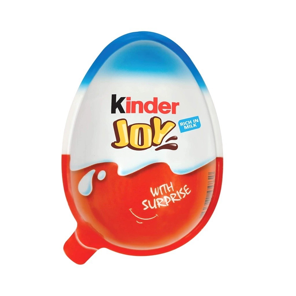 (ShipHỏaTốc) KINDER - Socola Trứng Đồ Chơi cho Bé Trai, Joy with Surprise, Blue (20g)