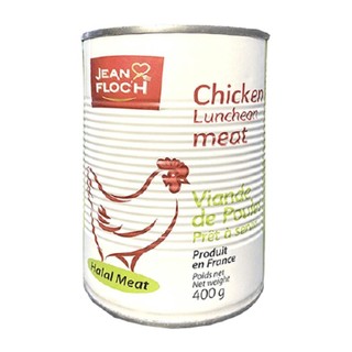 Thịt gà hộp, chicken luncheon meat, halal meat - jean floc'h