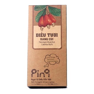 Hạt điều rang củi, premium roasted cashew nuts - nam xanh