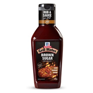 Sốt bbq đường nâu, grill mates, brown sugar bbq sauce - mccormick