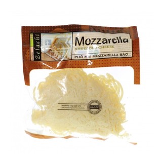 Phô mai mozzarella bào, shredded mozzarella cheese - bottega zelachi
