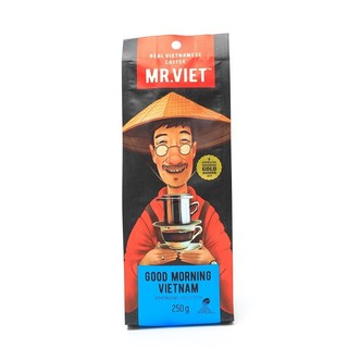 Cà phê rang xay, good morning vietnam ground coffee - mr. viet