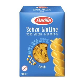 Barilla - nui xoắn gluten free, senza glutine fusilli, mais & riso
