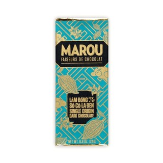 Socola đen nguyên chất, lam dong 74% single origin dark chocolate - marou