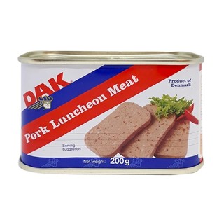 Thịt heo hộp, pork luncheon meat - dak
