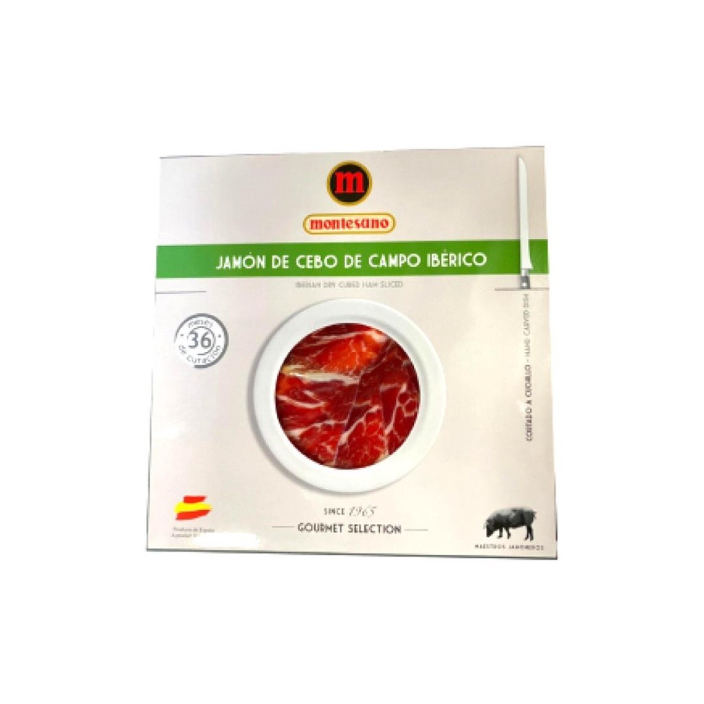 (Ship2h) Đùi Sau Cebo Cắt Lát, Spanish Jamón Ibérico, Jamón de Cebo (50g) - THE WORLD'S BEST