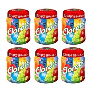 Kẹo cao su hương trái cây tổng hợp, fruit assorted chewing gum - clorets