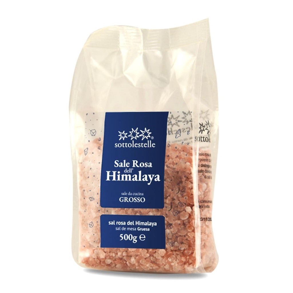 Hạt Muối Hồng Himalaya, Sale Rosa Himalaya Grosso (500g) - SOTTOLESTELLE