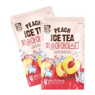 Nokchawon - trà đào, peach ice tea