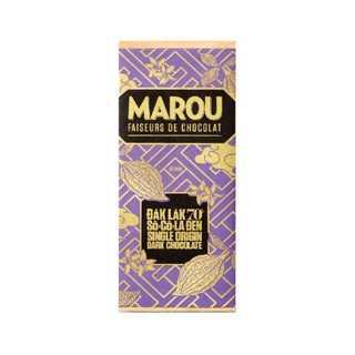 Socola đen nguyên chất, dak lak 70% single origin dark chocolate - marou