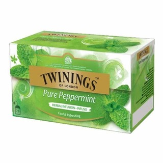 Trà bạc hà, pure peppermint, infusion cool & refreshing, 25 túi trà - twinings