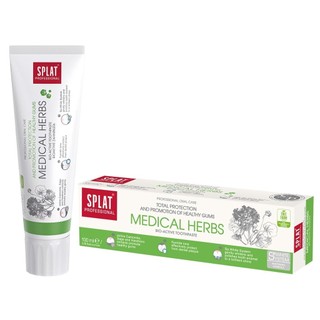 Kem đánh răng chăm sóc toàn diện răng & nướu, medical herbs, bio-active toothpaste - splat