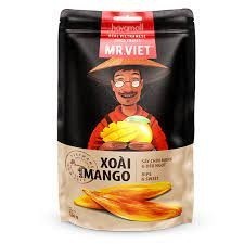 Xoài sấy dẻo, dried mango, ripe & sweet - mr. viet