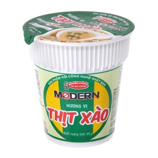 Mì ly thịt xào, modern, instand noodle cup, stir-fried meat flavour - acecook