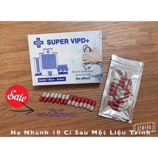 Giảm Cấn SIÊT TỐC Cho Người Lờn Giảm Cân Super VIP D+ Liệu Trình 15 Viên