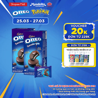 Bánh OREO Pie vị marshmallow, combo 2 hộp x 180g