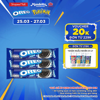 Bánh quy OREO, combo 3 thanh x 119.6g